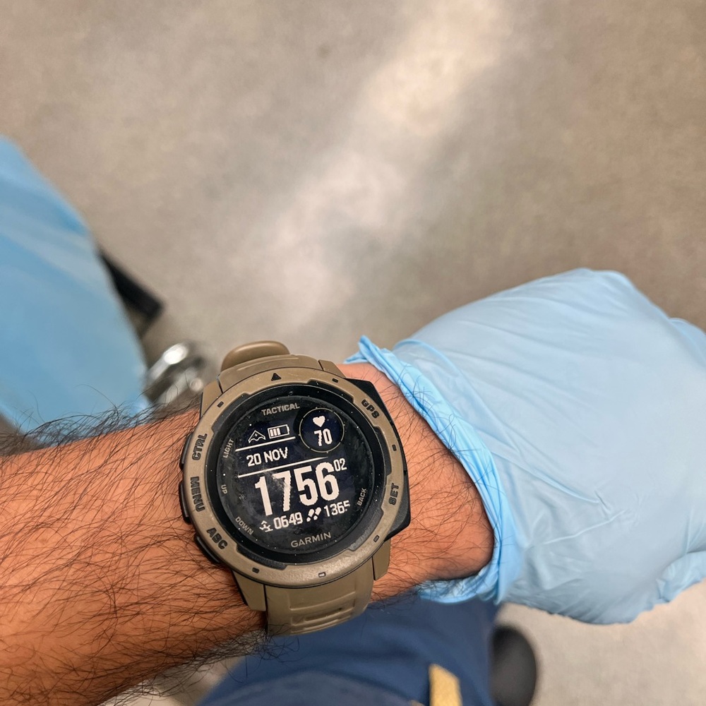 Garmin Tactical Smartwatch in Tan